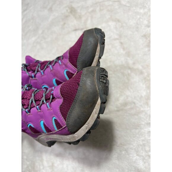 Merrell shoes youth 5 M Oakcreek mid hiking purple sneaker youth size 5 M - Picture 6 of 8
